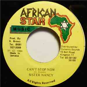 Sister Nancy - Can't Stop Now