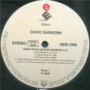 David Sanborn - Bang Bang / Soul Serenade