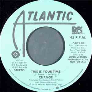 Change - This Is Your Time