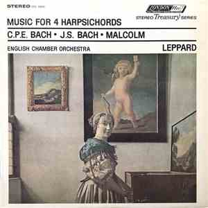 C.P.E. Bach, J.S. Bach, English Chamber Orchestra, Leppard - Music For 4 Harpsichords
