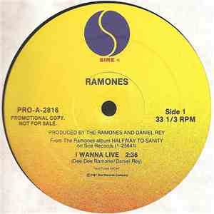 Ramones - I Wanna Live