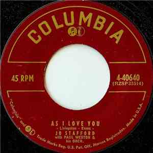 Jo Stafford - As I Love You