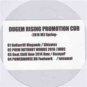 Various - Dugem Rising Promotion CDr -2016 M3 Spring-