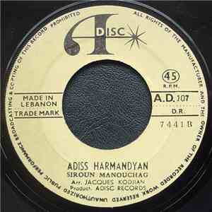 Adiss Harmandyan - Karoun - Karoun / Siroun Manouchag