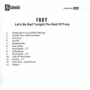 Foxy - Let's Be Bad Tonight - The Best Of Foxy