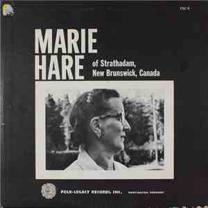 Marie Hare - Marie Hare Of Strathadam, New Brunswick, Canada