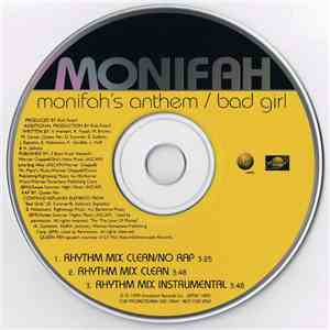 Monifah - Monifah's Anthem/Bad Girl