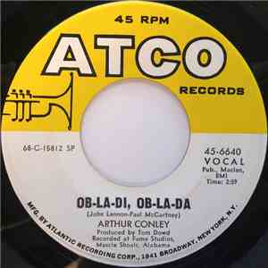 Arthur Conley - Ob-La-Di, Ob-La-Da / Otis Sleep On