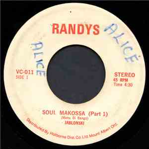 Jablonski  - Soul Makossa (Pt. 1) / Soul Makossa (Pt. 2)