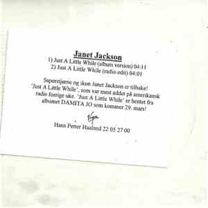 Janet Jackson - Just A Little While