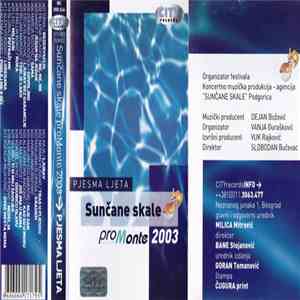 Various - Sunčane Skale ProMonte 2003 - Pjesma Ljeta