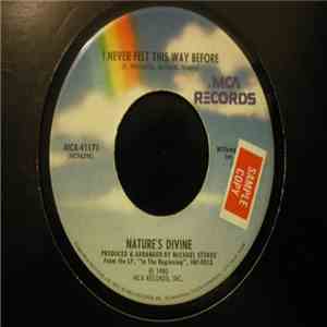 Nature's Divine - Success / I Never Felt This Way Before
