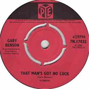 Gary Benson - This Man's Got No Luck