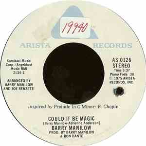 Barry Manilow - Could It Be Magic