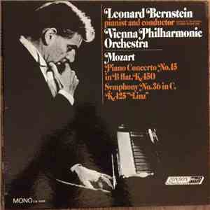 Leonard Bernstein, Vienna Philharmonic Orchestra / Mozart - Mozart: Piano Concerto No. 15 In B Flat , K. 450 / Symphony No. 36 In C, K. 425 "Linz"
