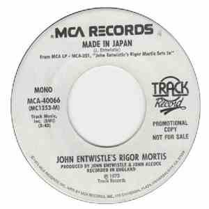 Rigor Mortis - Made In Japan