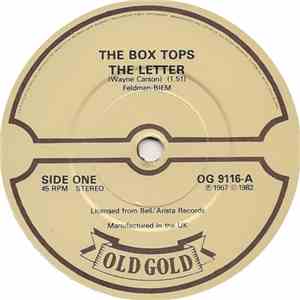 The Box Tops - The Letter / Cry Like A Baby