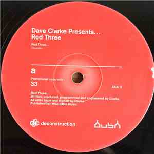 Dave Clarke - Red Three