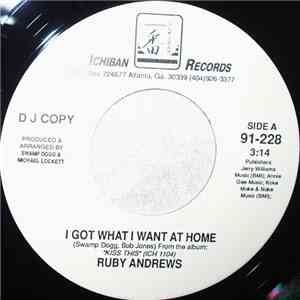 Ruby Andrews - I Got What I Want At Home
