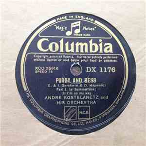 André Kostelanetz And His Orchestra - Porgy And Bess