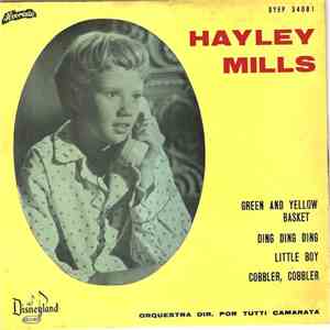 Hayley Mills - Green And Yellow Basket