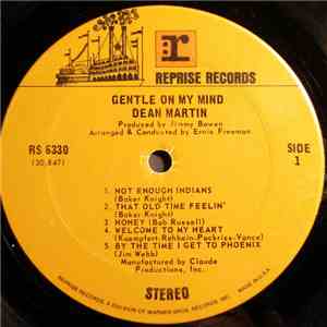 Dean Martin - Gentle On My Mind