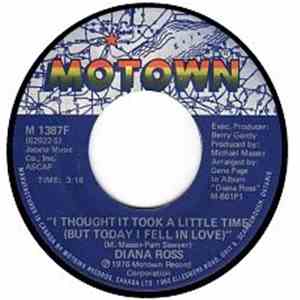 Diana Ross - I Thought It Took A Little Time (But Today I Fell In Love)