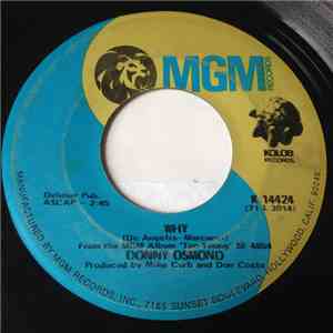 Donny Osmond - Why / Lonely Boy