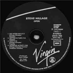 Steve Hillage - Open