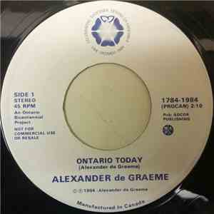 Alexander De Graeme - Ontario Today