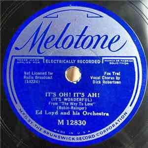 Ed Loyd & His Orchestra - It's Oh! It's Ah! / In A One Room Flat