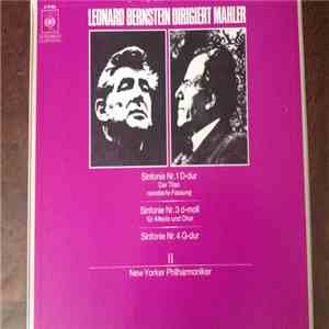 Gustav Mahler - Leonard Bernstein Dirigiert Mahler Sinfonien I,III,IV mit New Yorker Philharmoniker