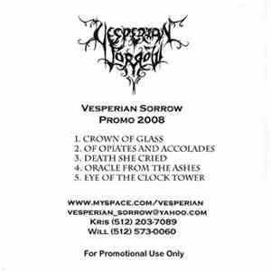 Vesperian Sorrow - Vesperian Sorrow Promo 2008