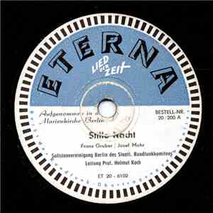 Solistenvereinigung Berlin Des Staatl. Rundfunkkomitees - Stille Nacht / Eia Susani / In Dulci Jubilo