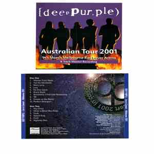 Deep Purple - Australian Tour 2001 9th March Melbourne Rod Laver Arena 8 Track Master Recording