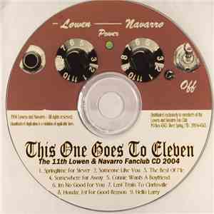 Lowen & Navarro - This One Goes To Eleven: The 2004 Lowen & Navarro Fanclub CD
