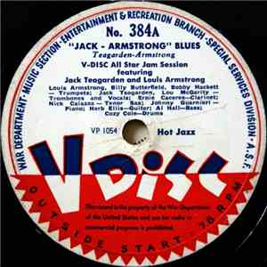 V-Disc All Star Jam Session - "Jack Armstrong" Blues / Rosetta