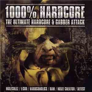 Various - 1000% Hardcore - The Ultimate Hardcore & Gabber Attack