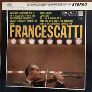 Zino Francescatti, Paganini, Saint-Saëns - Paganini + Saint Saëns