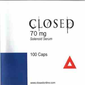 Closed  - Solenoid Serum