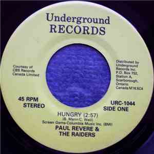 Paul Revere & The Raiders - Hungry / Him Or Me-What's It Gonna Be?