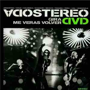 Soda Stereo - Gira Me Veras Volver DVD