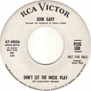 John Gary - Don't Let The Music Play