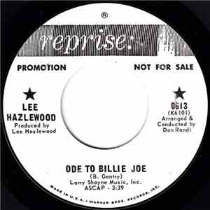 Lee Hazlewood - Ode To Billie Joe / Charlie Bill Nelson