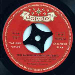 Trio Raisner - Trio Raisner In Napoli And Paris