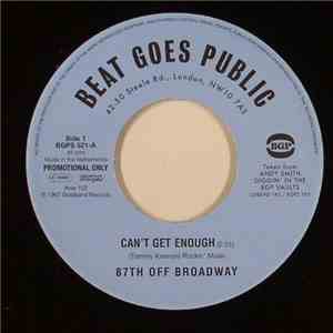 87th Off Broadway / Chester Randle's Soul Sender's - Can't Get Enough / Soul Brother's Testify (Part 1)