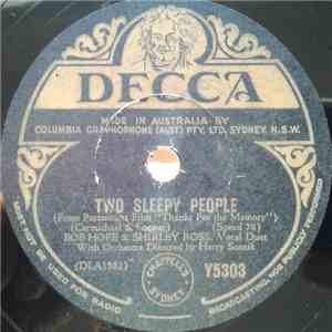 Bob Hope & Shirley Ross - Two Sleepy People / Thanks For The Memory