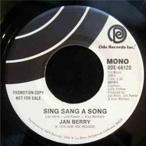 Jan Berry - Sing Sang A Song
