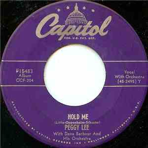 Peggy Lee - Hold Me
