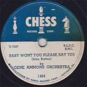 Gene Ammons Orchestra - Baby Won't You Please Say Yes / Happiness Is Just A Thing Called Joe